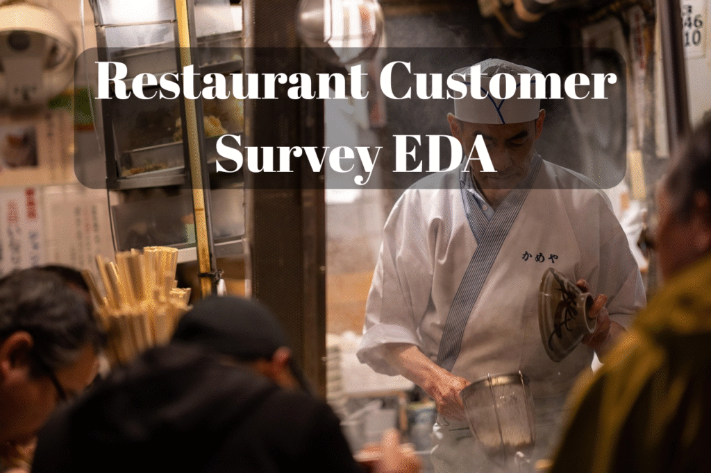 restaurant customer behaviour eda